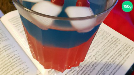 Cocktail bleu blanc rouge "1789"