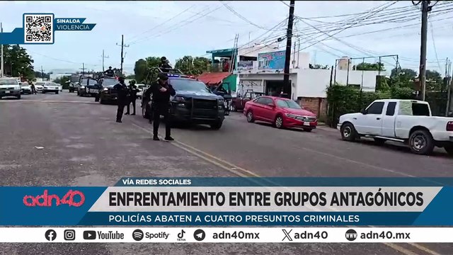 Tras balaceras y enfrentamientos armados en Sinaloa, suspenden festejos del 14 de febrero