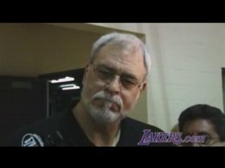 Lakers practice 2008 Playoffs