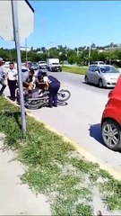 Reprueba Tránsito agresión  a agente vial por influyente.