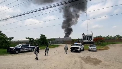 Se registra explosión en Parque Industrial en Villahermosa, Tabasco