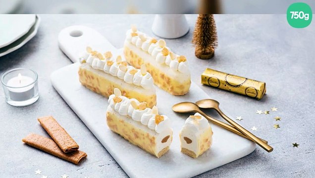 Bûchettes vanille caramel chocolat blanc Crêpes Dentelle Gavottes®