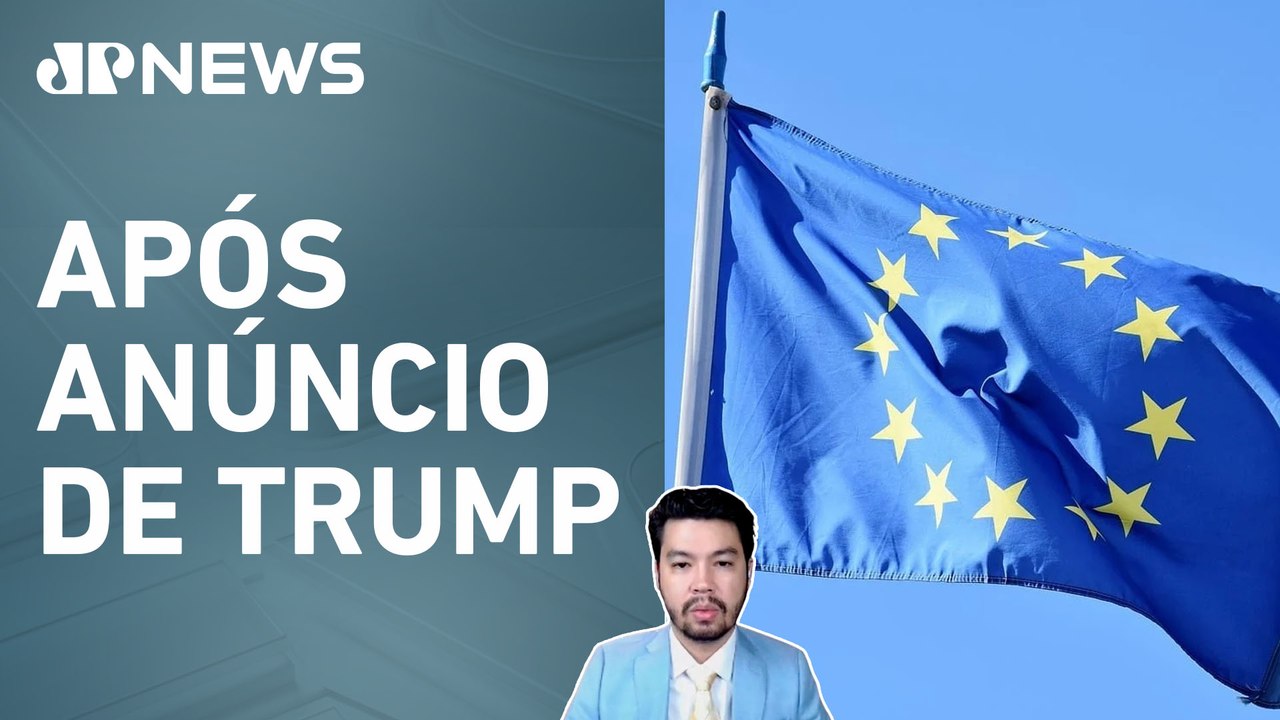 União Europeia diz que reagirá com firmeza contra tarifas recíprocas dos Estados Unidos