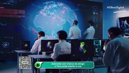 Asteroide com chance de atingir a Terra pode acertar a Lua