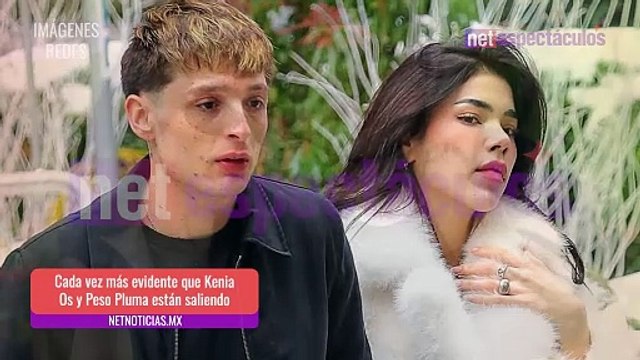 El presunto romance de Kenia Os y Peso Pluma es cada vez más evidente