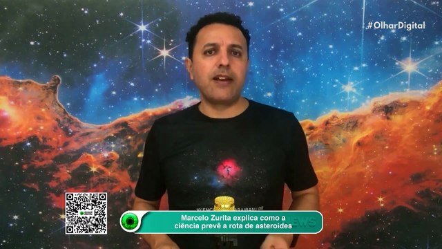 Marcelo Zurita explica como a ciência prevê a rota de asteroides