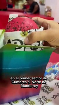 ¡Hamburguesas de colores! En Monterrey