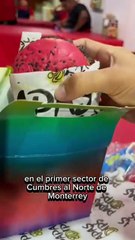 ¡Hamburguesas de colores! En Monterrey