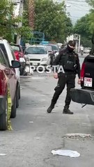 Triple ejecución en la zona norte de Monterrey