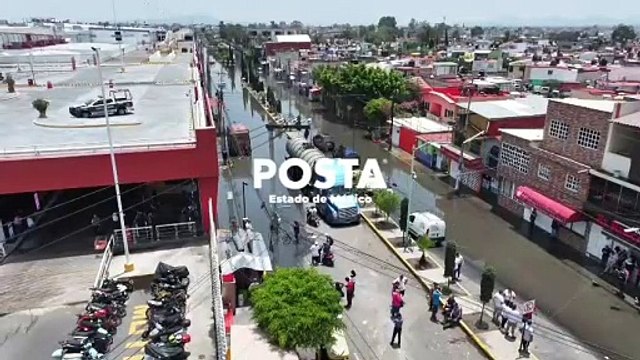 Fuertes lluvias en Ecatepec: más de 700 casas afectadas