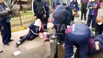 Trabajadores de limpieza del IPN fueron atropellados en protesta