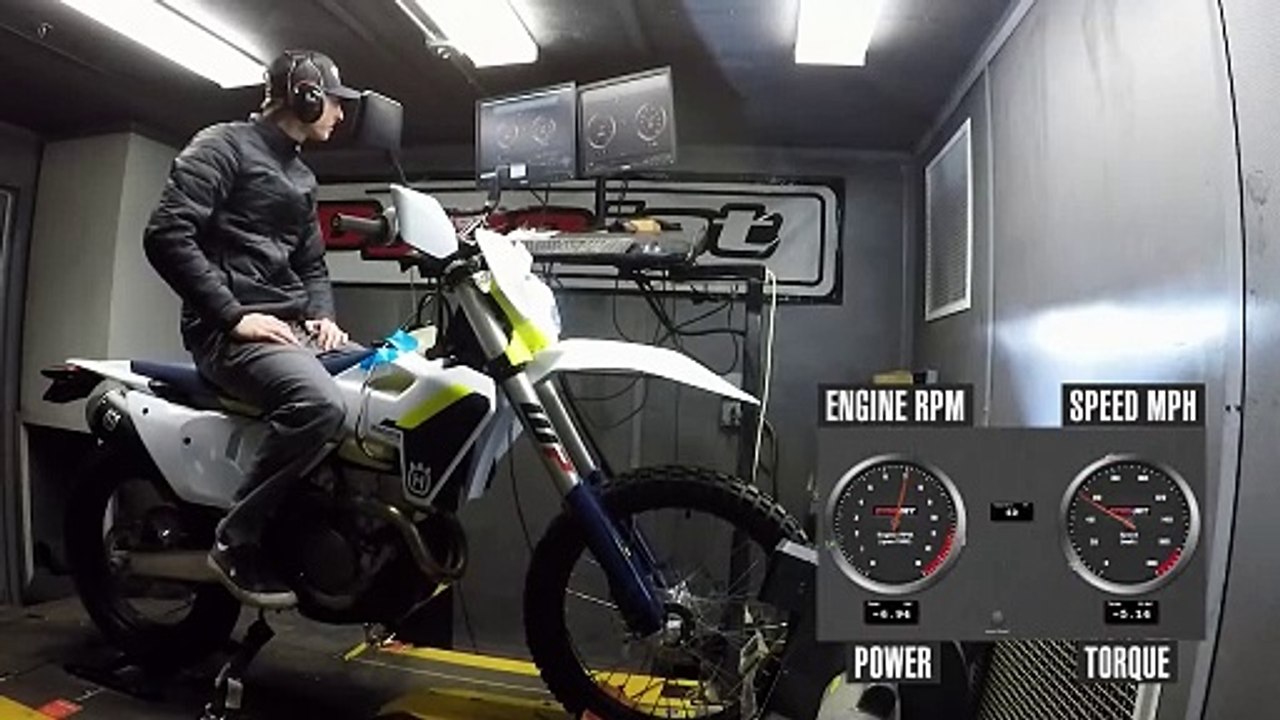 2025 Husqvarna FE 350s Dyno Test