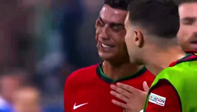 Eurocopa 2024:Cristiano Ronaldo rompe en llanto tras fallar penal ante Eslovenia