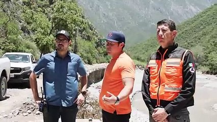 David de la Peña gestiona recursos con Samuel García para la sierra de Santiago