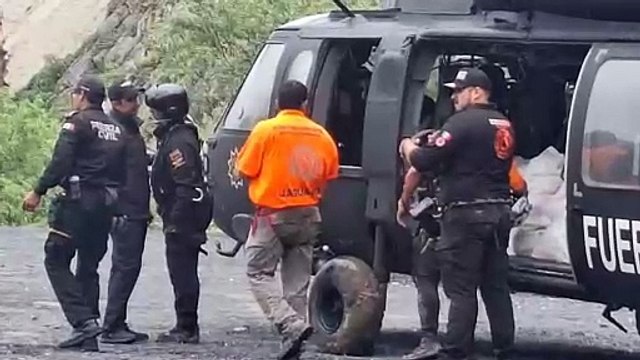 Rescatan a más de 100 personas con helicópteros en Santa Catarina tras lluvias