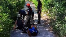 Rescate de jóvenes en Teleférico del Cerro de la Silla; PC Guadalupe