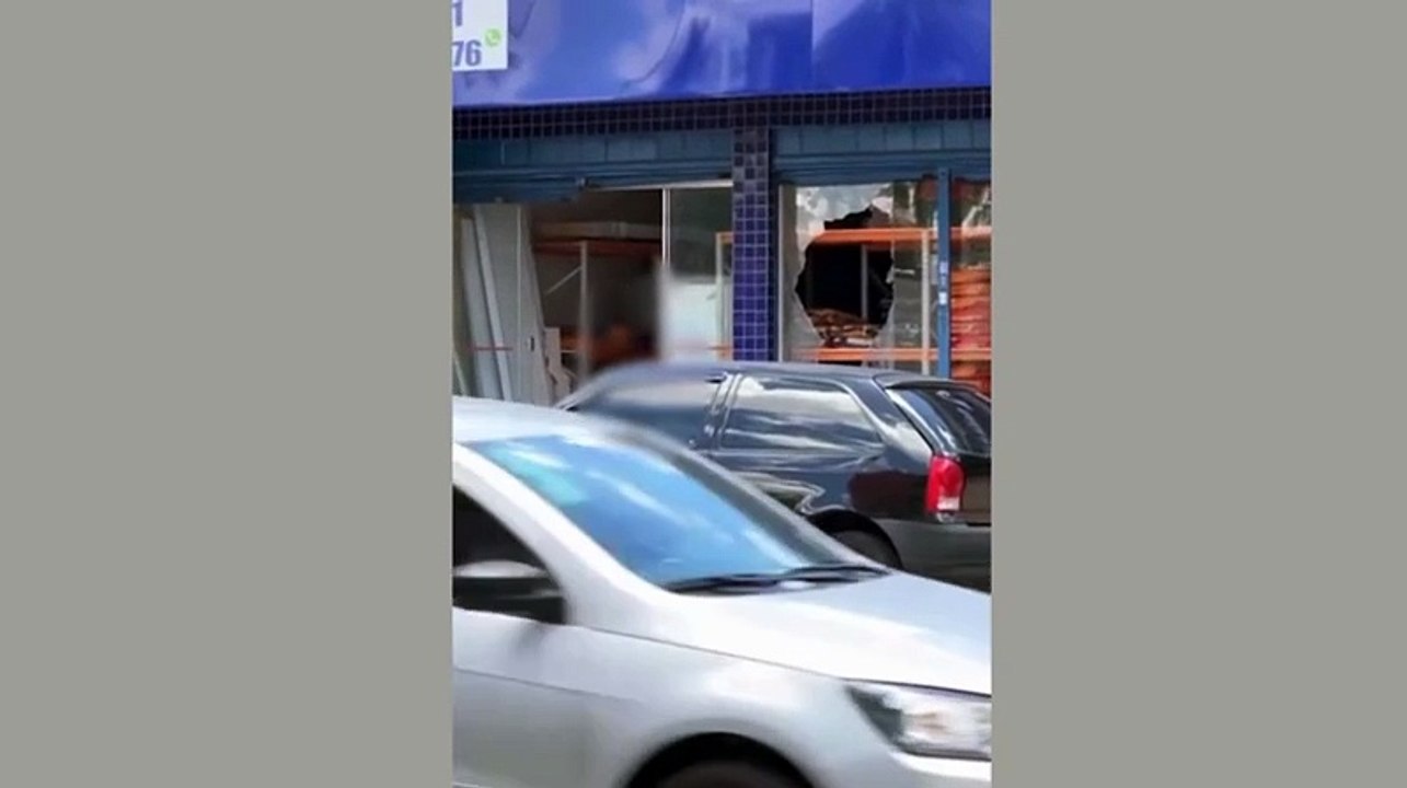 Homem depreda clínica veterinária a marteladas após morte de cadela durante parto; veja vídeo