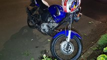 Jovem fica ferido após cair de moto no Bairro Morumbi