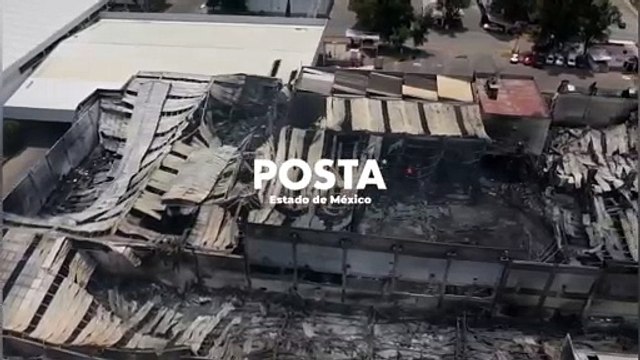 Se incendia...otra vez Reyma fábrica de plásticos en Ecatepec (VIDEO)