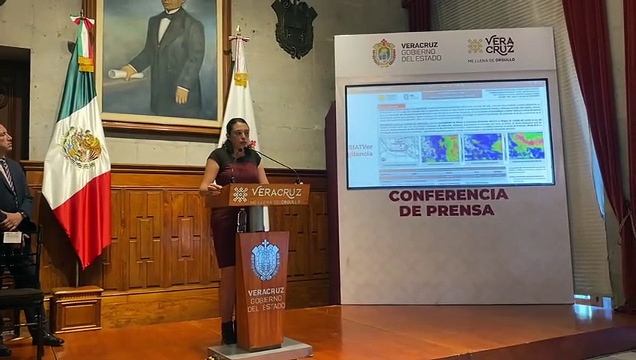 Autoridades de Veracruz alertan de posible disturbio tropical 91L