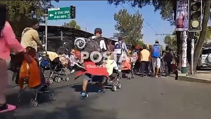 Caravana migrante visita la Basílica de Guadalupe
