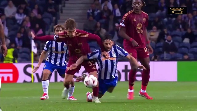 الدوري الاوروبي ملخص بورتو ضد روما