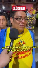 Americanistas responden- ¿cuál es su amor más grande del Club?