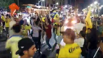 ¡América bicampeón! La afición azulcrema estalla en festejos en La Paz