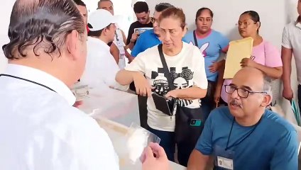 VIDEO: Caos en casillas especiales de Reynosa por retraso en la votación