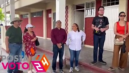 Andrés Mijes vota para Alcaldía de Escobedo