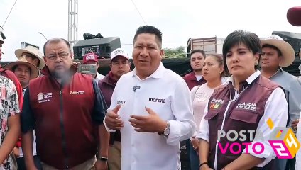 Cae lona en cierre de campaña de Morena en Xonacatlán, hay 39 lesionados (VIDEO)