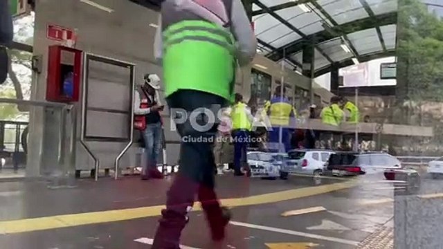 11 heridos en choque entre dos unidades del Metrobús de la Línea 1