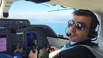 Selçuk Bayraktar, Piaggo Aerospace'in pistine Piaggio P180 uçağıyla iniş yaptığı videoyu paylaştı