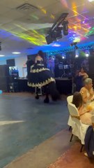 ¡Arre! Entra quinceañera montada en caballo a su XV años (VIDEO)