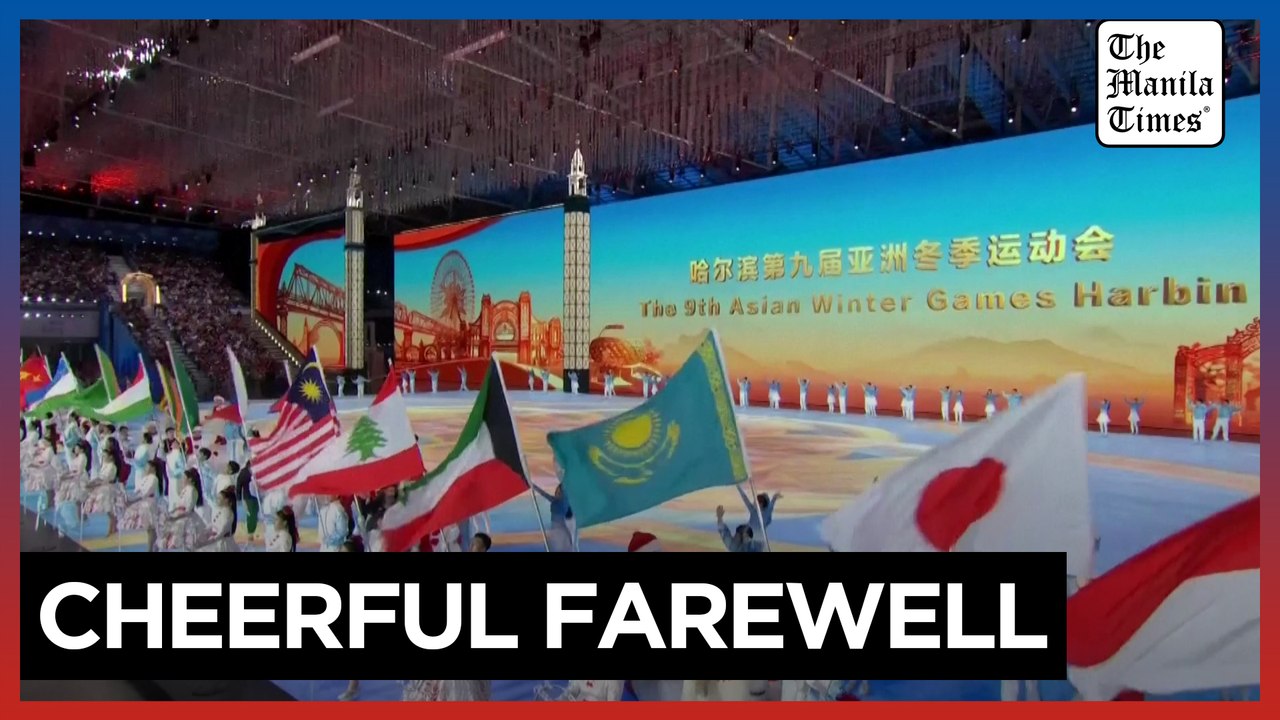 Asian Winter Games come to a close with colorful closing ceremony
