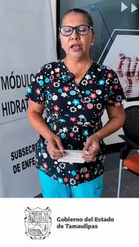 Activan módulos de hidratación ante temperaturas extremas en Tamaulipas