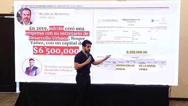 Movimiento Ciudadano denuncia a Adrián de la Garza por operaciones ilícitas