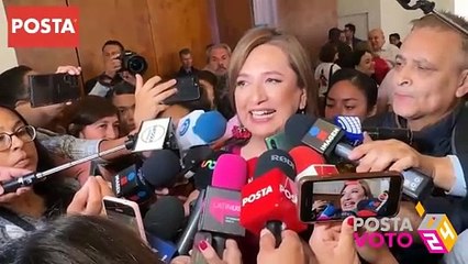 Xóchitl Gálvez se declara lista para último debate y marcha de la Marea Rosa