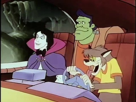 Drak Pack 06, Night Of The Terbites, animated series, Universal Monsters villains fighting for good, アニメーション ,