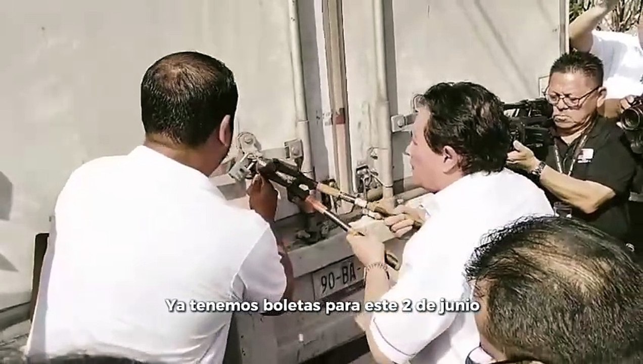 Llegan más de 5 millones de boletas a Yucatán para las elecciones del 2 de junio