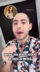 Jennifer Lopez anuncia visita a México con un Atlas en mano