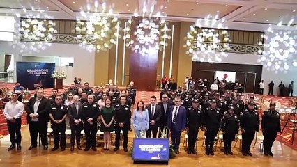 Formación policial en Guadalupe: 24 cadetes se gradúan