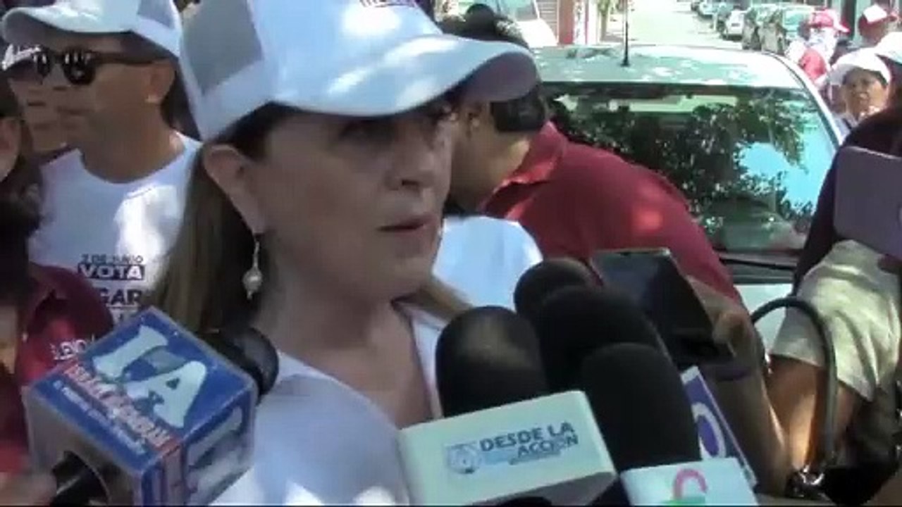 Margarita González Saravia pide tolerancia y respeto en la contienda electoral