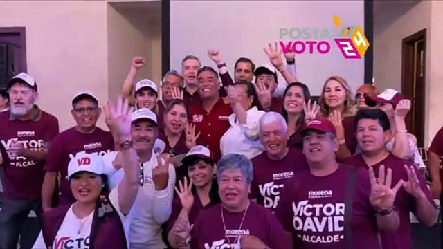 Recibe Víctor David Guerrero apoyo del bloque estatal morenista