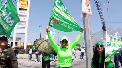 Carlos Guevara intercambia propuestas con la comunidad para un García verde