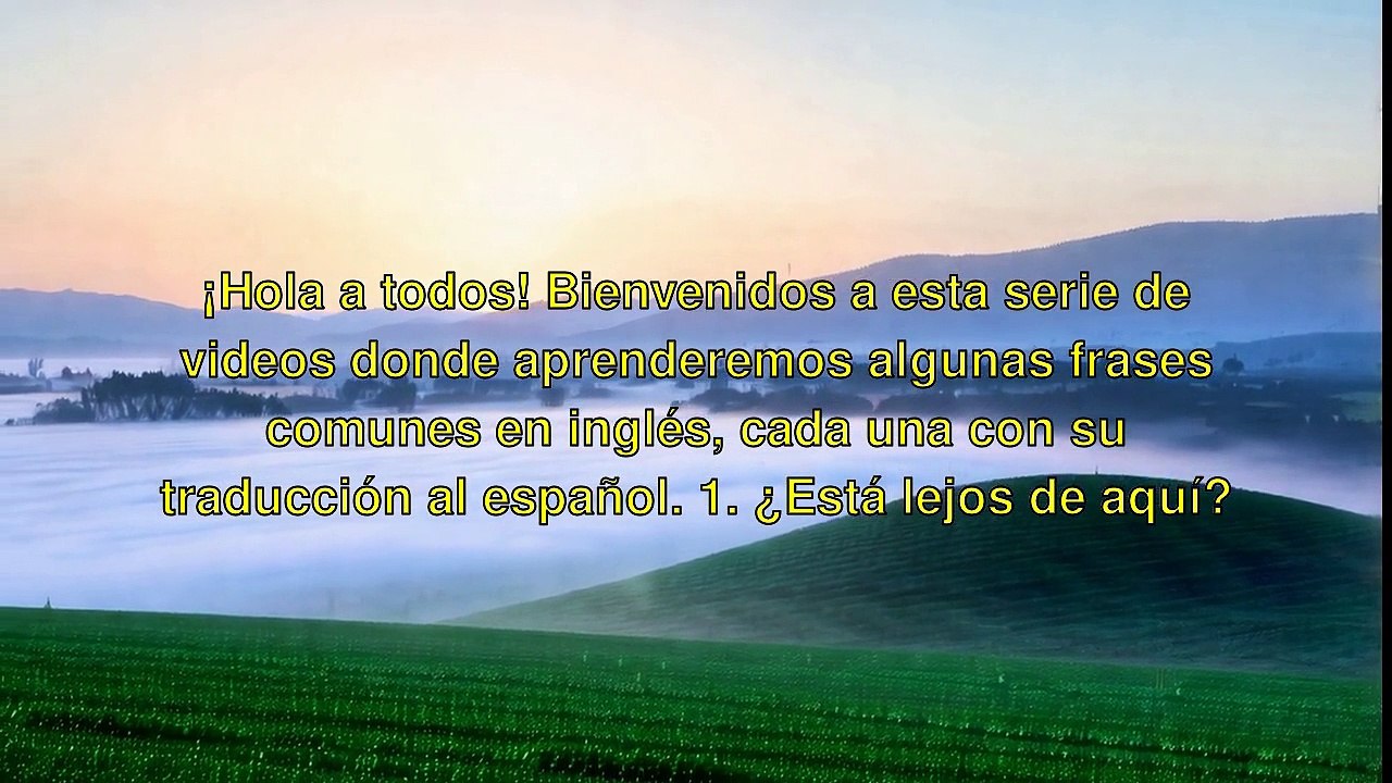 "Frases Comunes en Ingles: Desde '¿Esta lejos de aqui?' hasta '¡Es muy caro!'"