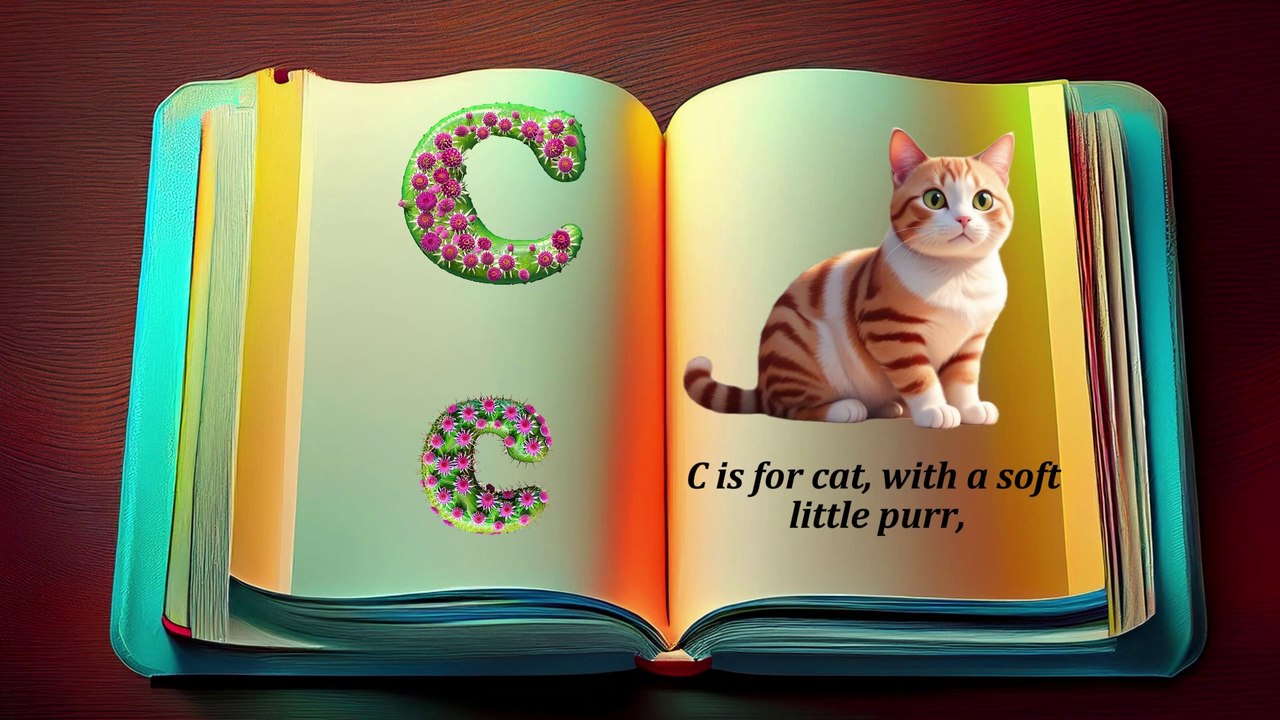 alphbetic book | my first book |  A to Z Learning for Kids, ABC Alphabet Book
