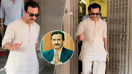 Nawab Of Bollywood Saif Ali Khan Is Back In Form! Looks All Excited & Elated! Spotted!
