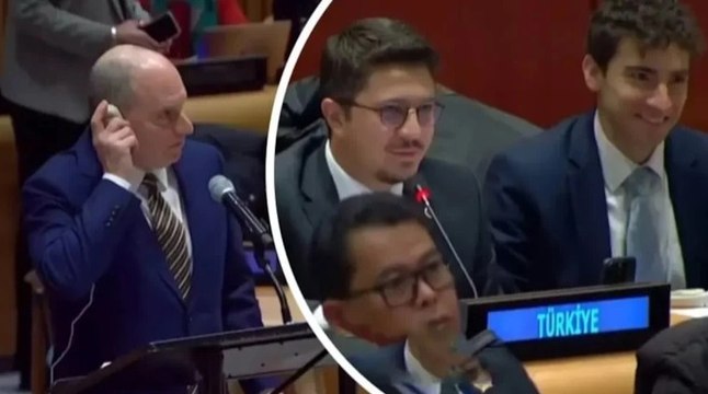 BM'de alkış alan 'Türkiye' düzeltmesi: Hemen özür diledi