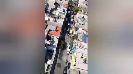 Se hacían pasar por policías para asaltar, detienen a ocho en Neza (VIDEO)